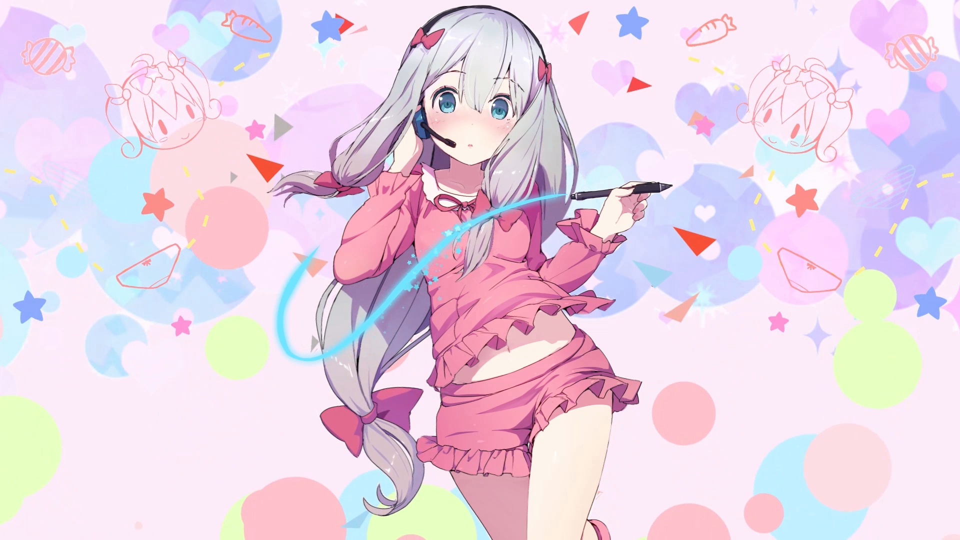 Anime EroManga-Sensei HD Wallpaper