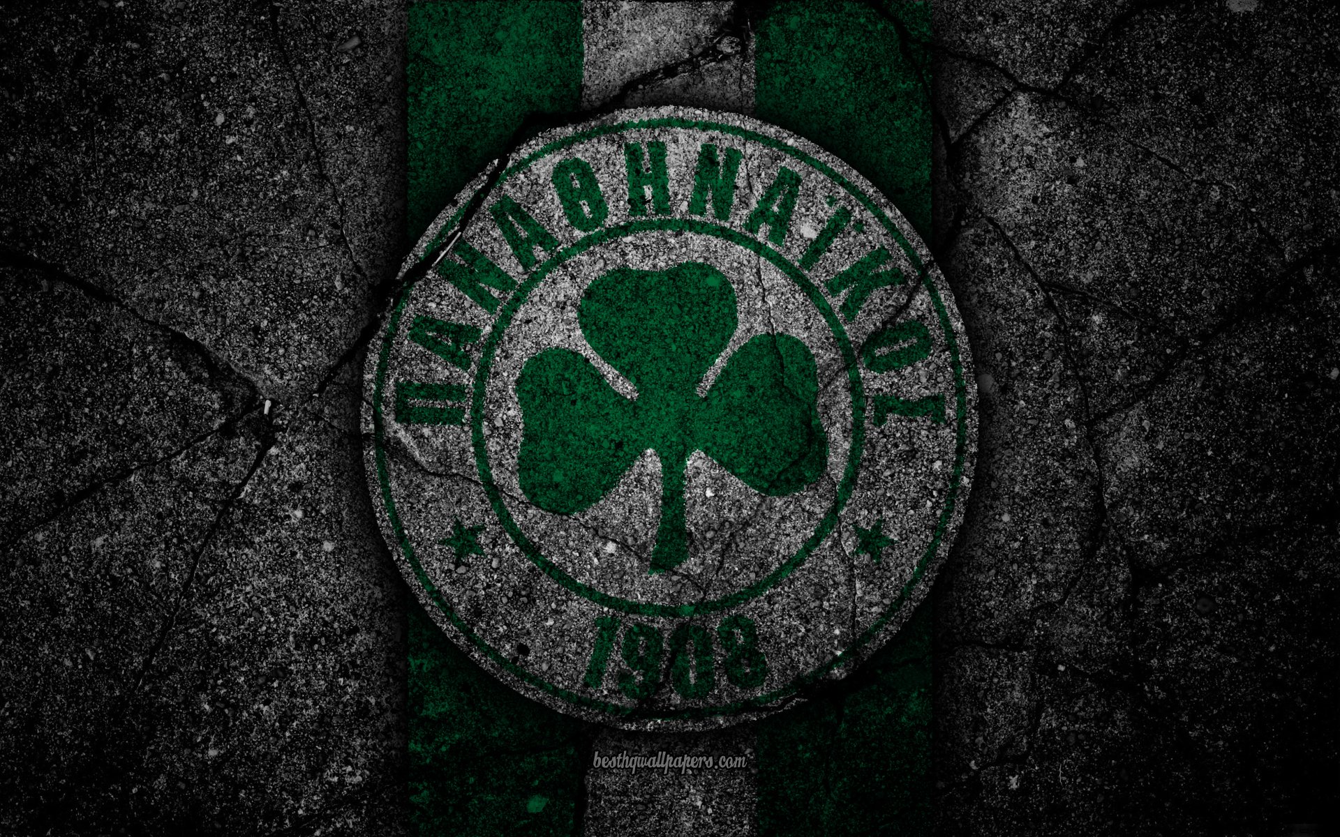 Download Emblem Logo Soccer Panathinaikos F.C. Sports 4k Ultra HD Wallpaper