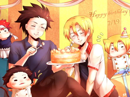 Isami Aldini Takumi Aldini Anime Food Wars: Shokugeki no Soma HD Desktop Wallpaper | Background Image