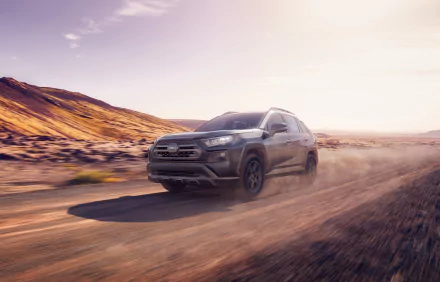 SUV silver car car Toyota vehicle Toyota RAV4 HD Desktop Wallpaper | Background Image