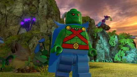 Martian Manhunter lego video game LEGO Batman 3: Beyond Gotham HD Desktop Wallpaper | Background Image