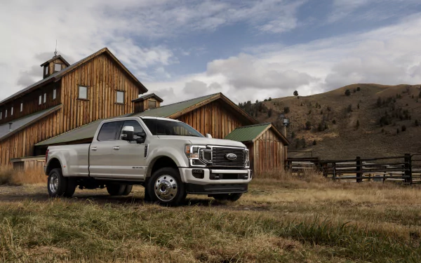 Ford F-450 Super Duty Ford silver car car vehicle Ford F-450 HD Desktop Wallpaper | Background Image
