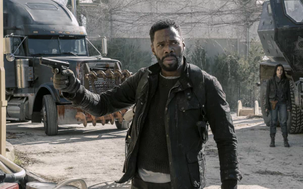 Alexa Nisenson Charlie (Fear the Walking Dead) Victor Strand Colman Domingo TV Show Fear the Walking Dead HD Desktop Wallpaper | Background Image
