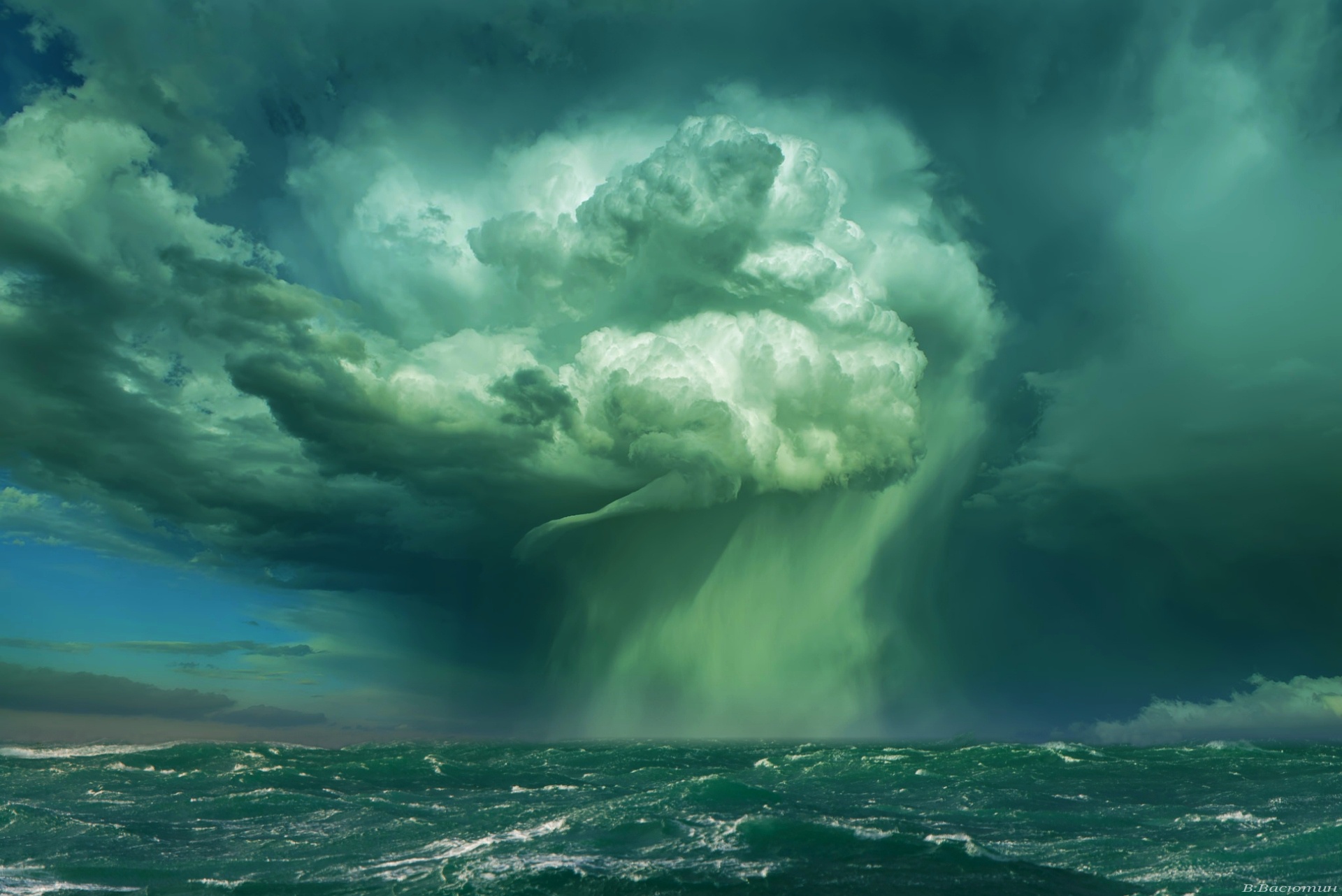 Earth Storm HD Wallpaper | Background Image
