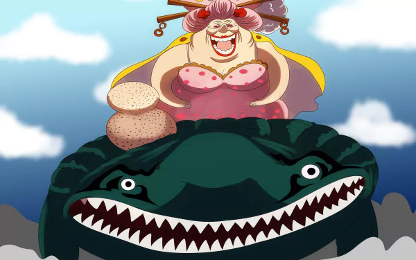 Charlotte Linlin Anime One Piece HD Desktop Wallpaper | Background Image