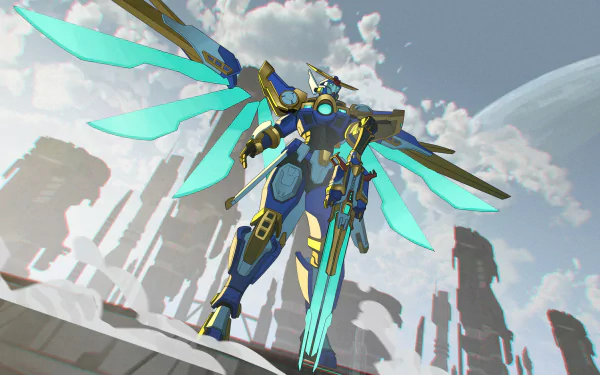  Paladins - Battle Suit Angel Furia (Clean) by Thunder Brush