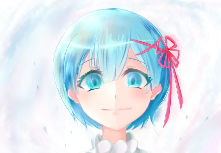 Rem (Re:ZERO) Anime Re:Zero - Starting Life in Another World HD Desktop Wallpaper | Background Image