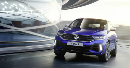 SUV car Volkswagen vehicle Volkswagen T-Roc HD Desktop Wallpaper | Background Image
