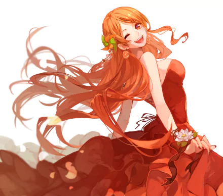 Nami (One Piece) Anime One Piece HD Desktop Wallpaper | Background Image