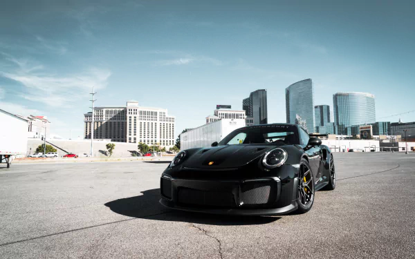 black car car Porsche Porsche 911 Porsche 911 GT2 vehicle Porsche 911 GT2 RS HD Desktop Wallpaper | Background Image