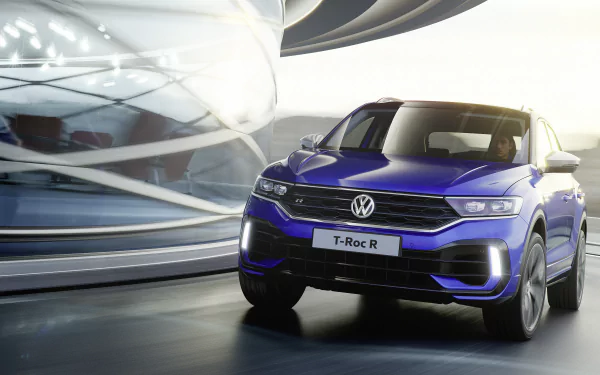SUV car Volkswagen vehicle Volkswagen T-Roc HD Desktop Wallpaper | Background Image