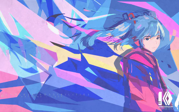 Hatsune Miku Anime Vocaloid HD Desktop Wallpaper | Background Image