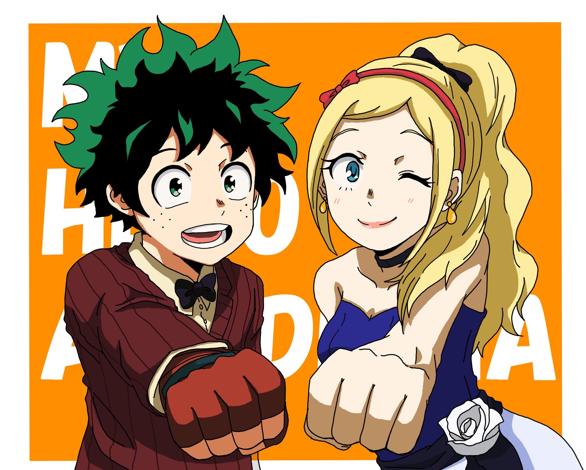 Anime My Hero Academia: Two Heroes HD Wallpaper | Background Image