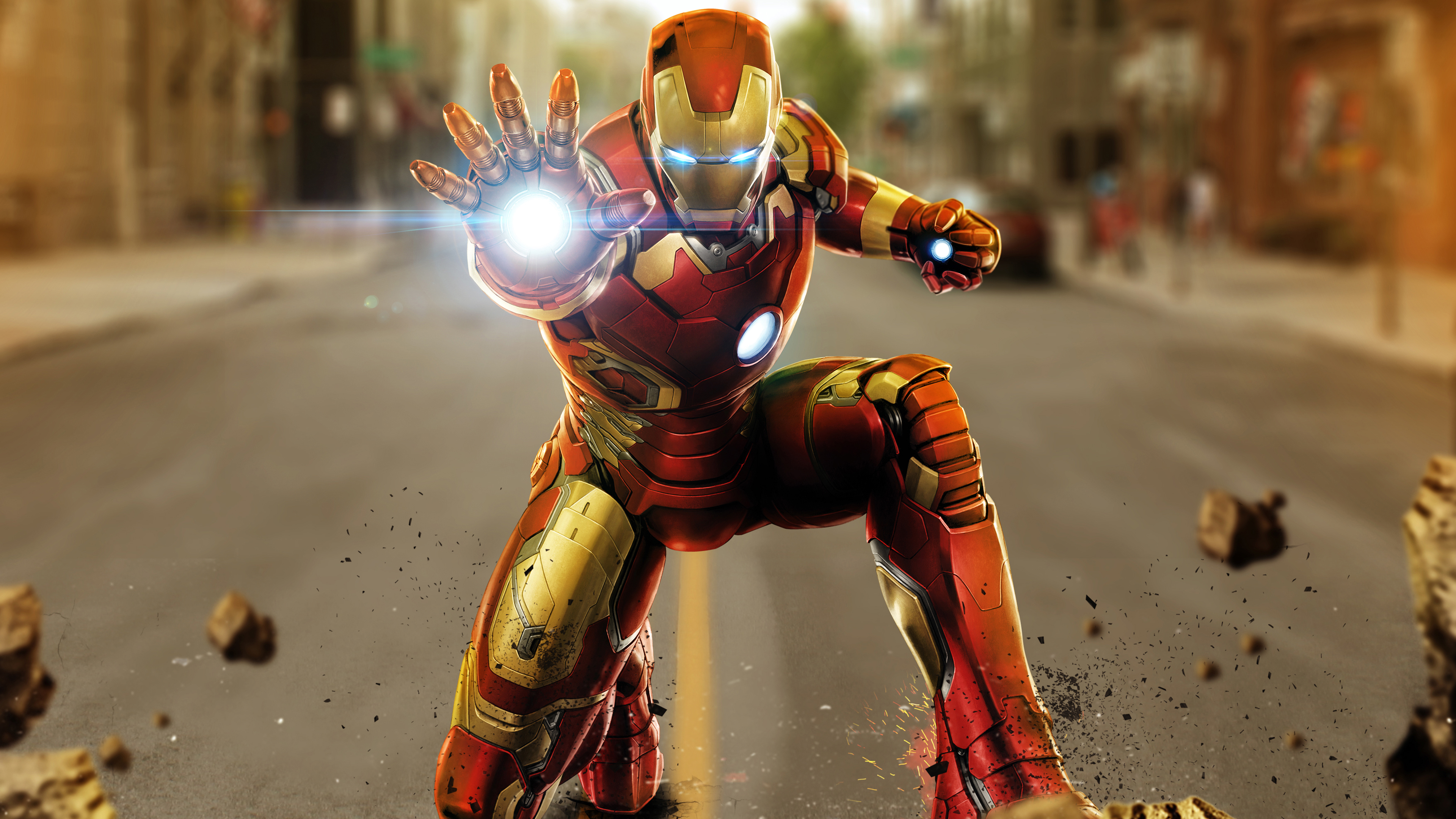 Iron Man 4k Ultra Hd Wallpaper Background Image 3840x2160 Id 995561 Wallpaper Abyss