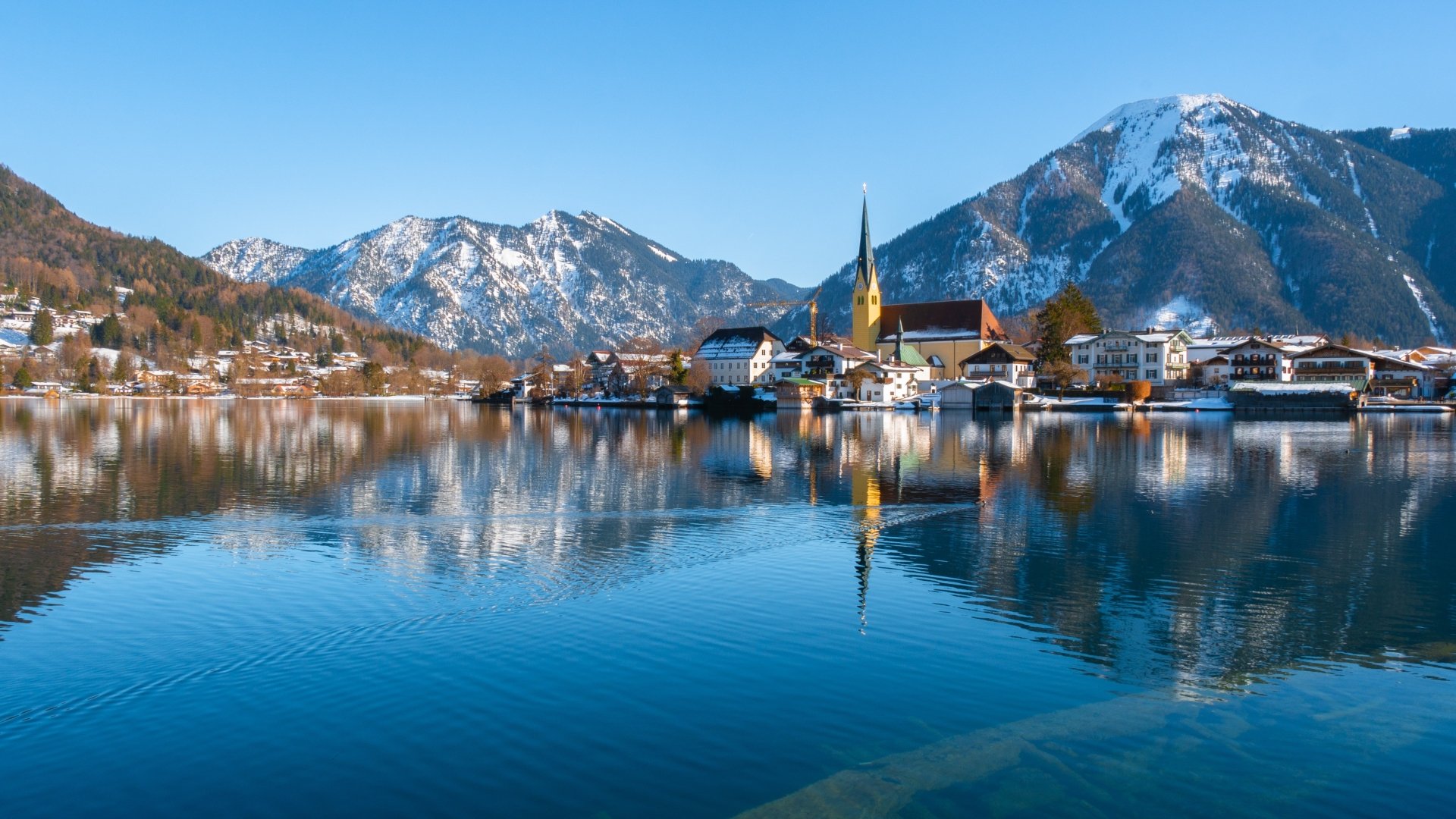 Tegernsee Village By The Bavarian Lake Stunning 4K Ultra HD Germany 