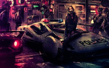 130 4K Ultra HD Cyberpunk Wallpapers | Background Images - Wallpaper Abyss