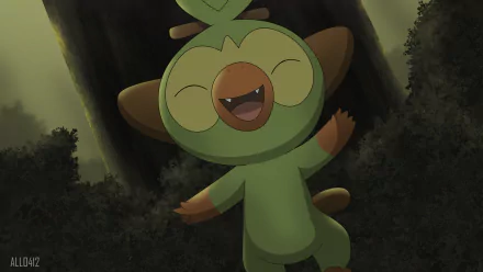 Pokémon Shield Pokémon Sword Pokemon Grookey (Pokémon) video game Pokémon: Sword and Shield HD Desktop Wallpaper | Background Image