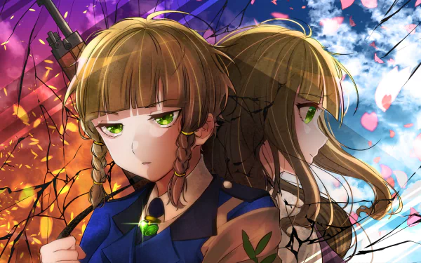 Mary Sioux Anime The Saga of Tanya the Evil HD Desktop Wallpaper | Background Image