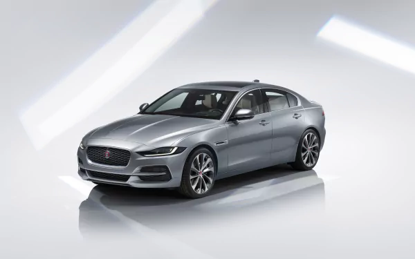 silver car car Jaguar (Car) vehicle Jaguar XE HD Desktop Wallpaper | Background Image