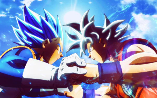  Goku Vs Vegeta by DT501061 余佳軒