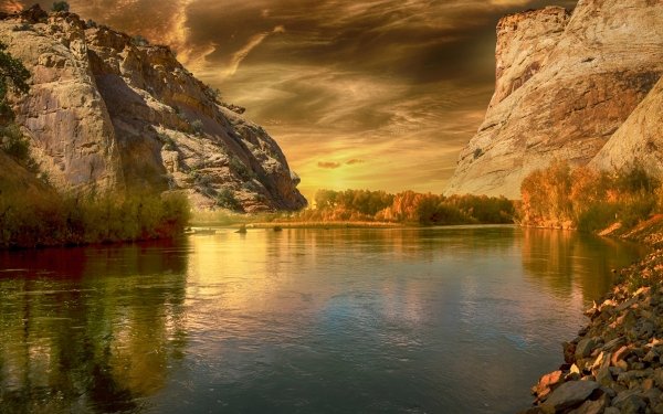 Nature Lake Lakes HD Wallpaper | Background Image
