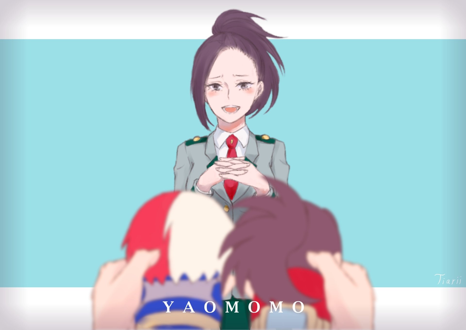 Download Momo Yaoyorozu Anime My Hero Academia HD Wallpaper by Tiarii