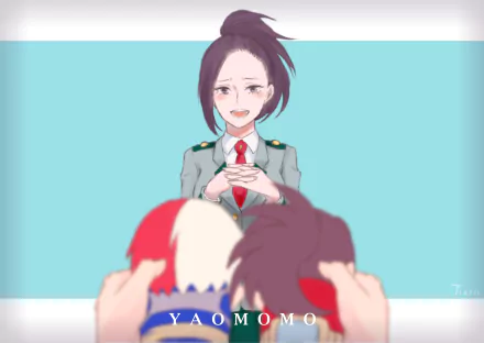 Momo Yaoyorozu Anime My Hero Academia HD Desktop Wallpaper | Background Image