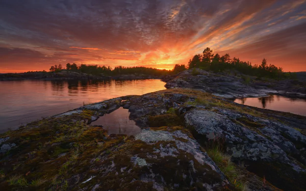  Lake Ladoga, northwestern Russia by Максим Евдокимов