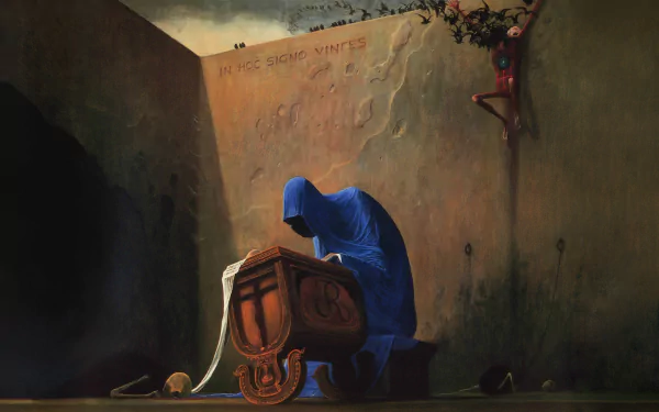 painting dark death HD Desktop Wallpaper | Background Image