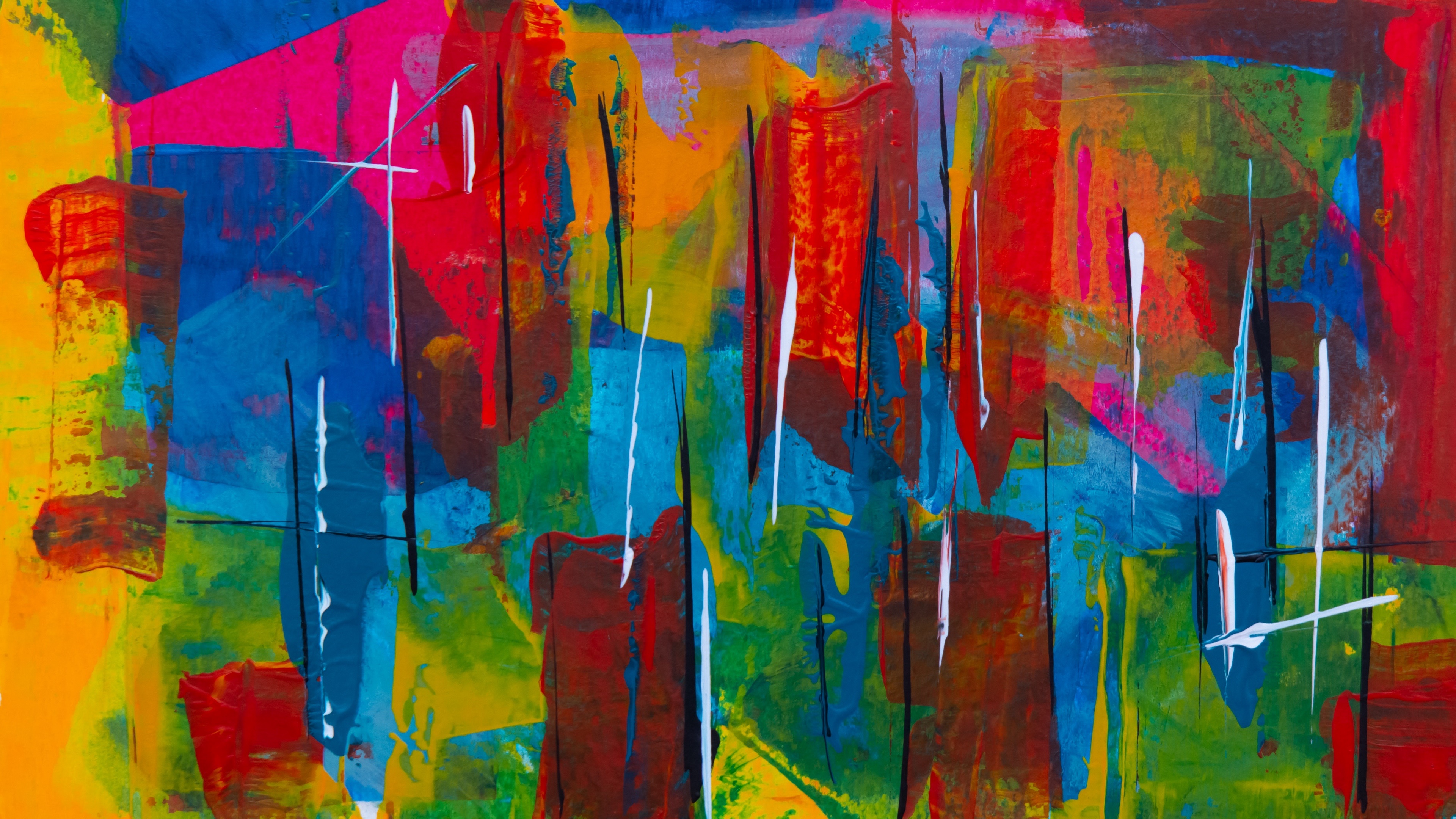 Download Abstract Colors 4k Ultra HD Wallpaper