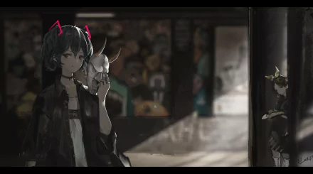 Hatsune Miku Anime Vocaloid HD Desktop Wallpaper | Background Image