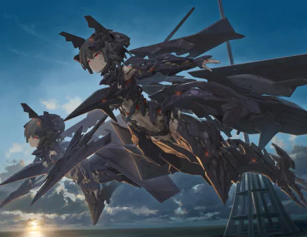 mecha Anime Ace Combat HD Desktop Wallpaper | Background Image