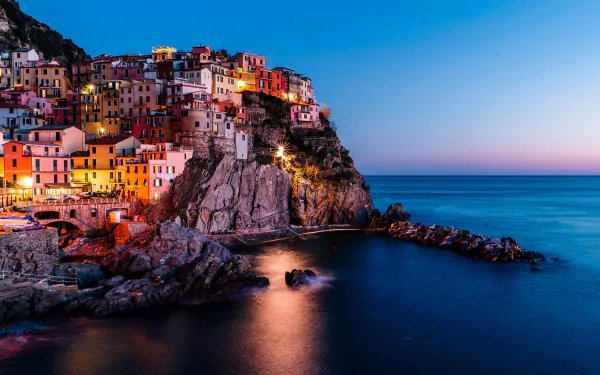 cinque terre village man made Manarola HD Desktop Wallpaper | Background Image