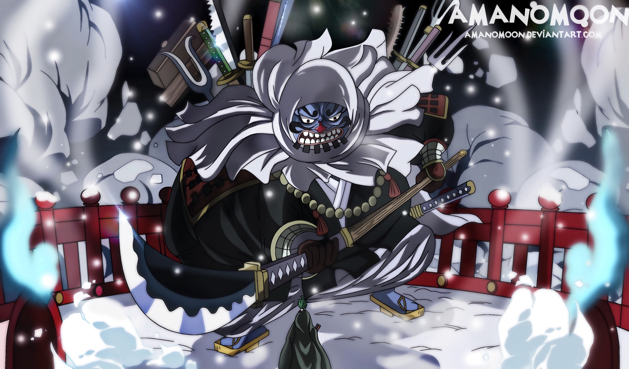 Zoro Vs Sword Collector Wano Hd Wallpaper Background Image 2620x1536