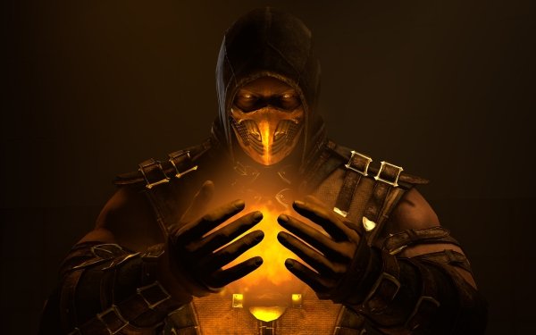Video Game Mortal Kombat X Mortal Kombat Scorpion HD Wallpaper | Background Image