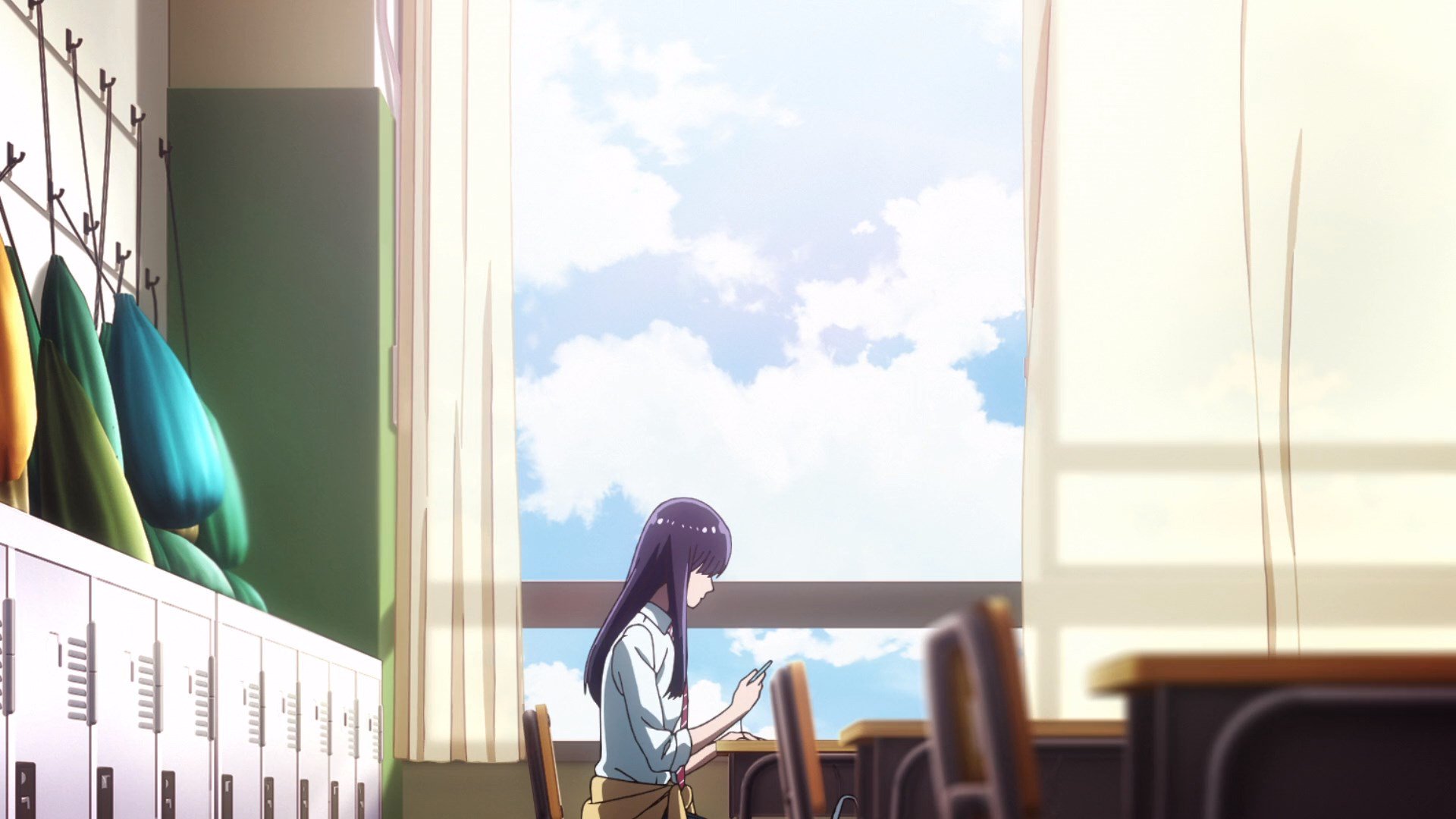 Anime After the Rain HD Wallpaper