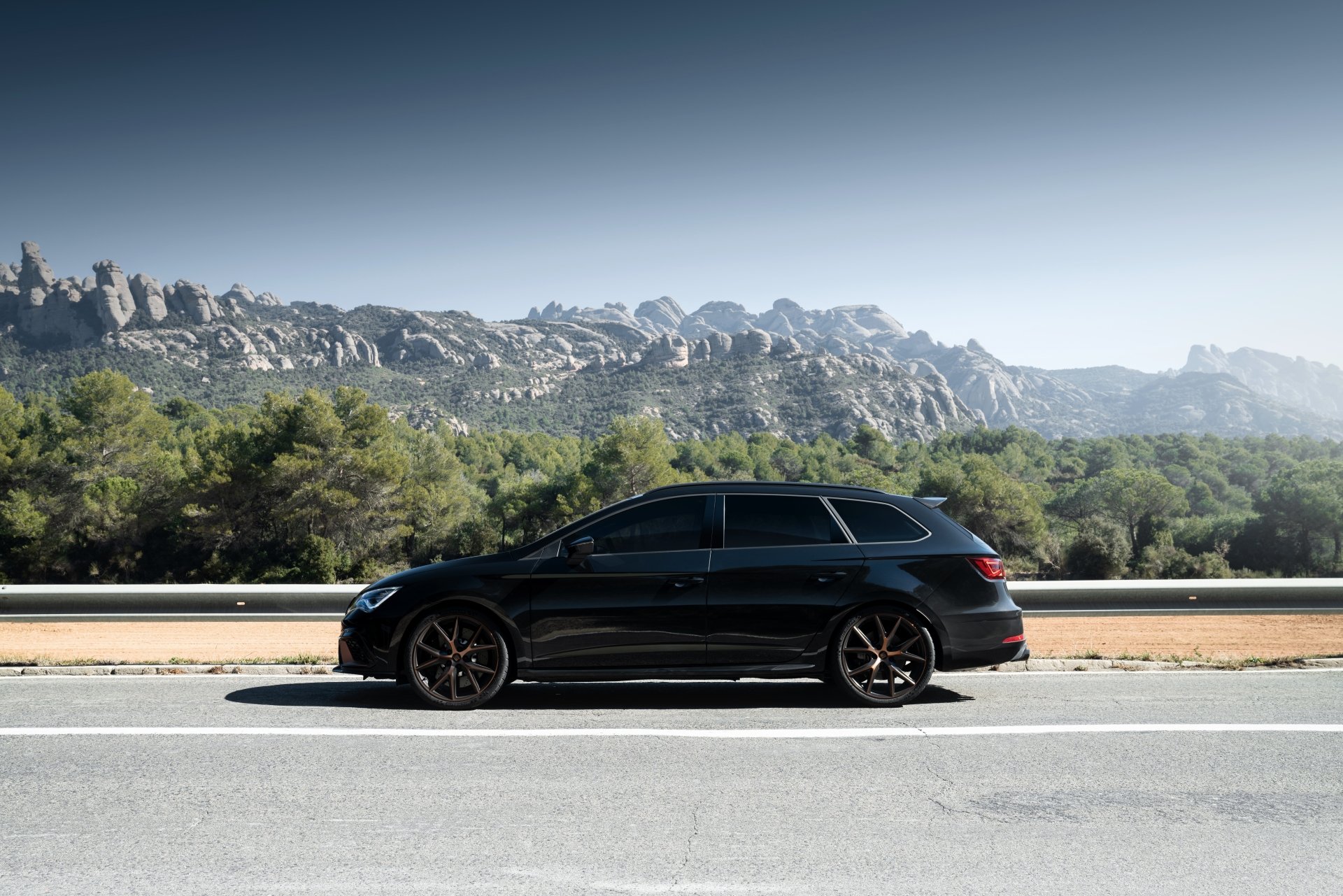 Download Black Car Compact Car Car Seat Vehicle Seat Leon 8k Ultra HD Wallpaper