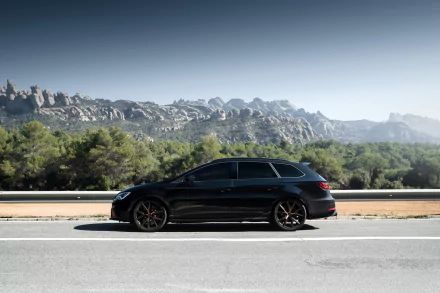 black car compact car car Seat vehicle Seat Leon HD Desktop Wallpaper | Background Image